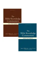 Roy B. Zuck and David Cook Bible Knowledge Commentary (2 Volume Set)