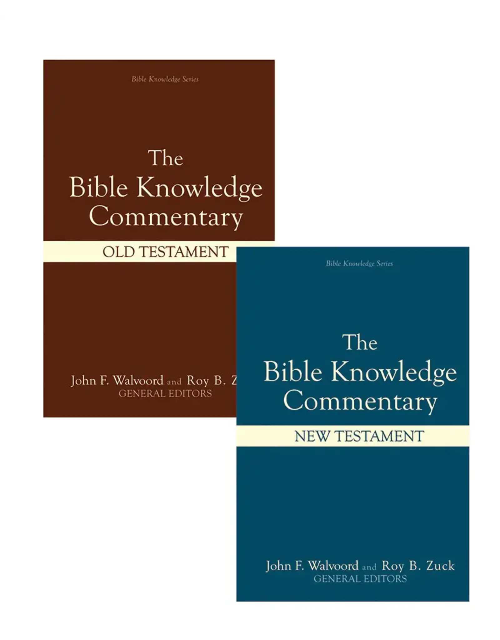 Roy B. Zuck and David Cook Bible Knowledge Commentary (2 Volume Set)