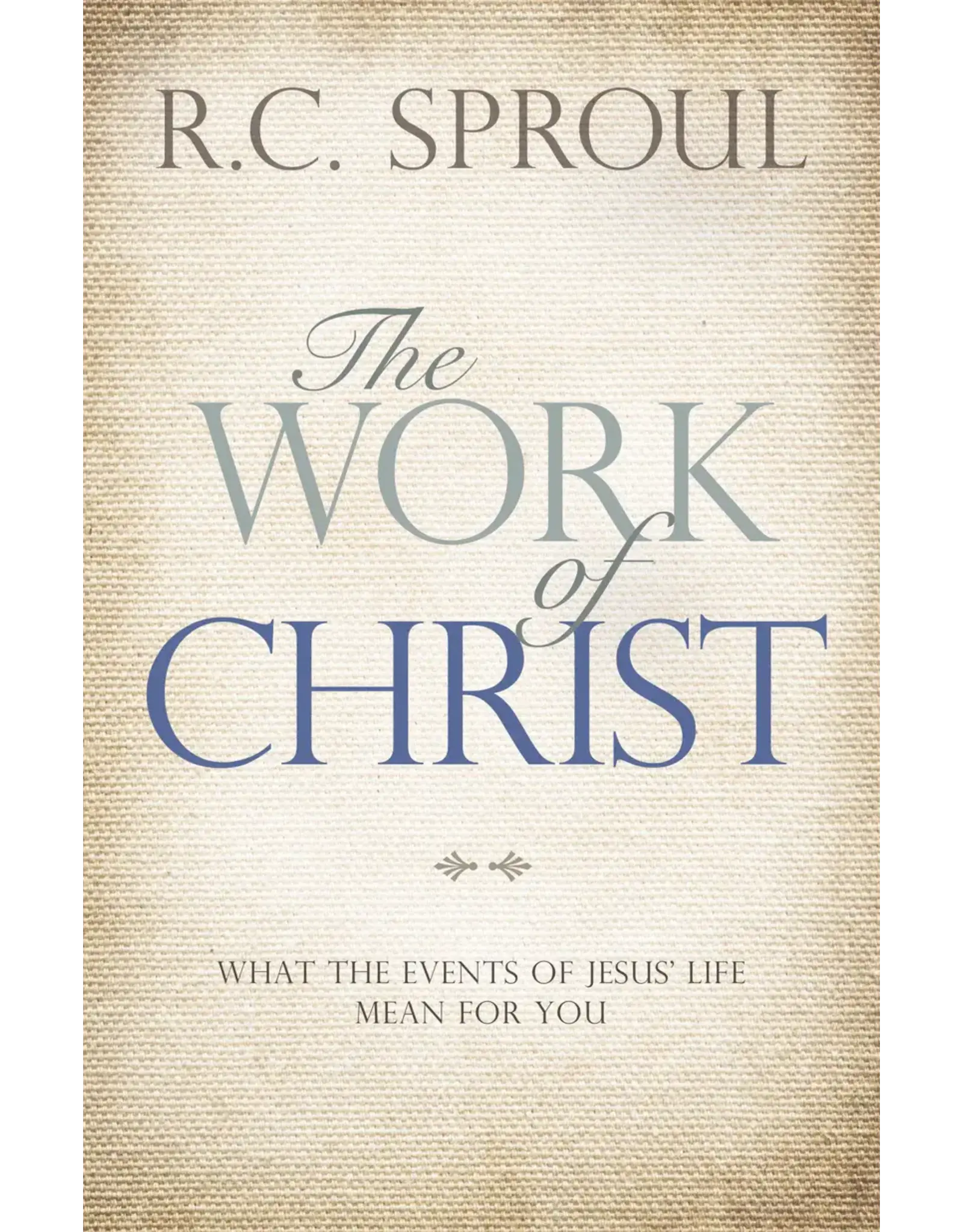 R.C. Sproul The Work of Christ: What the Events of Jesus' Life Mean for You