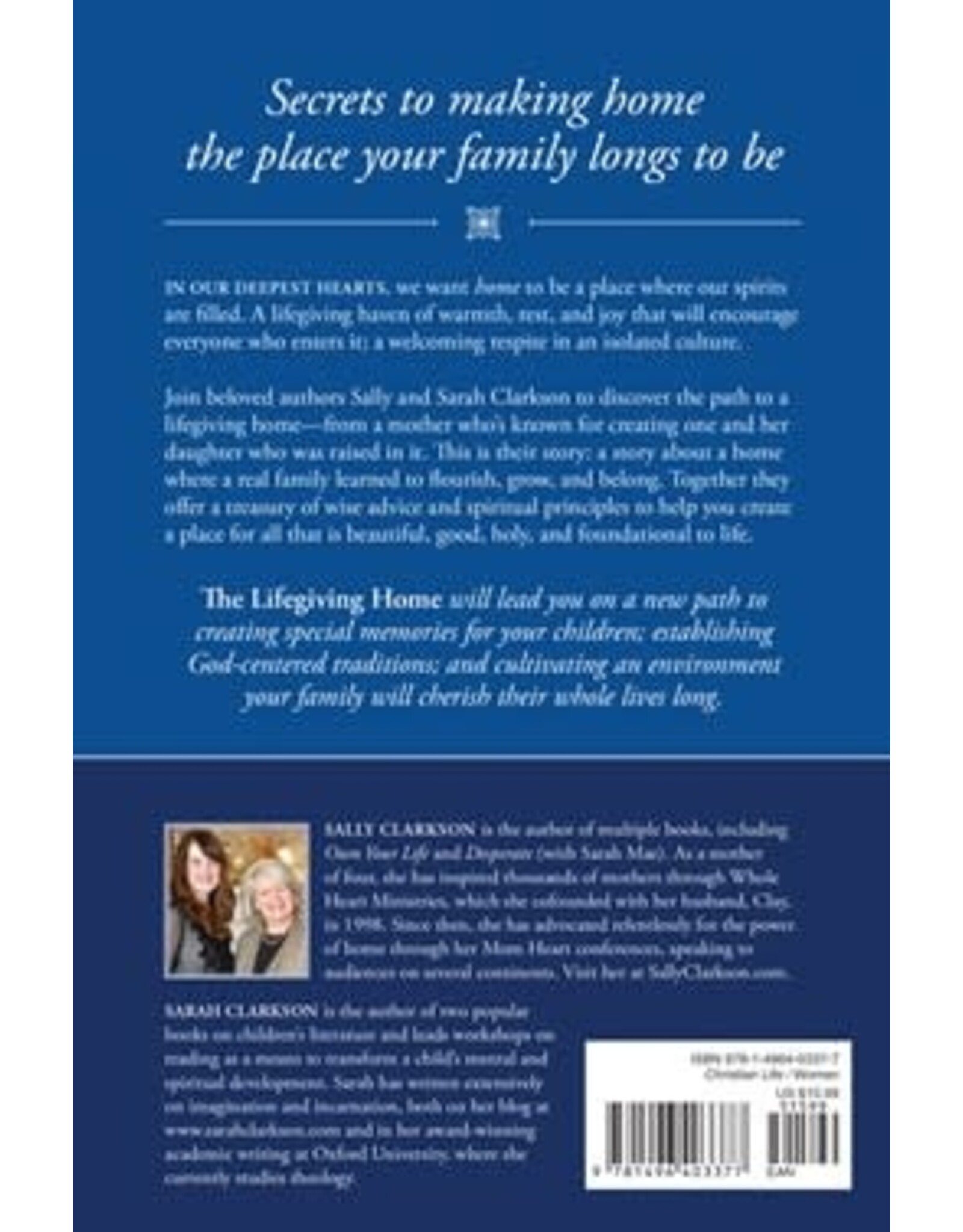 Sally Clarkson The Life Giving Home and Experience Set