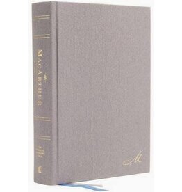 John MacArthur NASB MacArthur Study Bible Hardcover Grey
