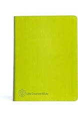 CSB Life Counsel Bible: Practical Wisdom for All of Life (Apple Green)
