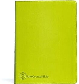 CSB Life Counsel Bible: Practical Wisdom for All of Life (Apple Green)