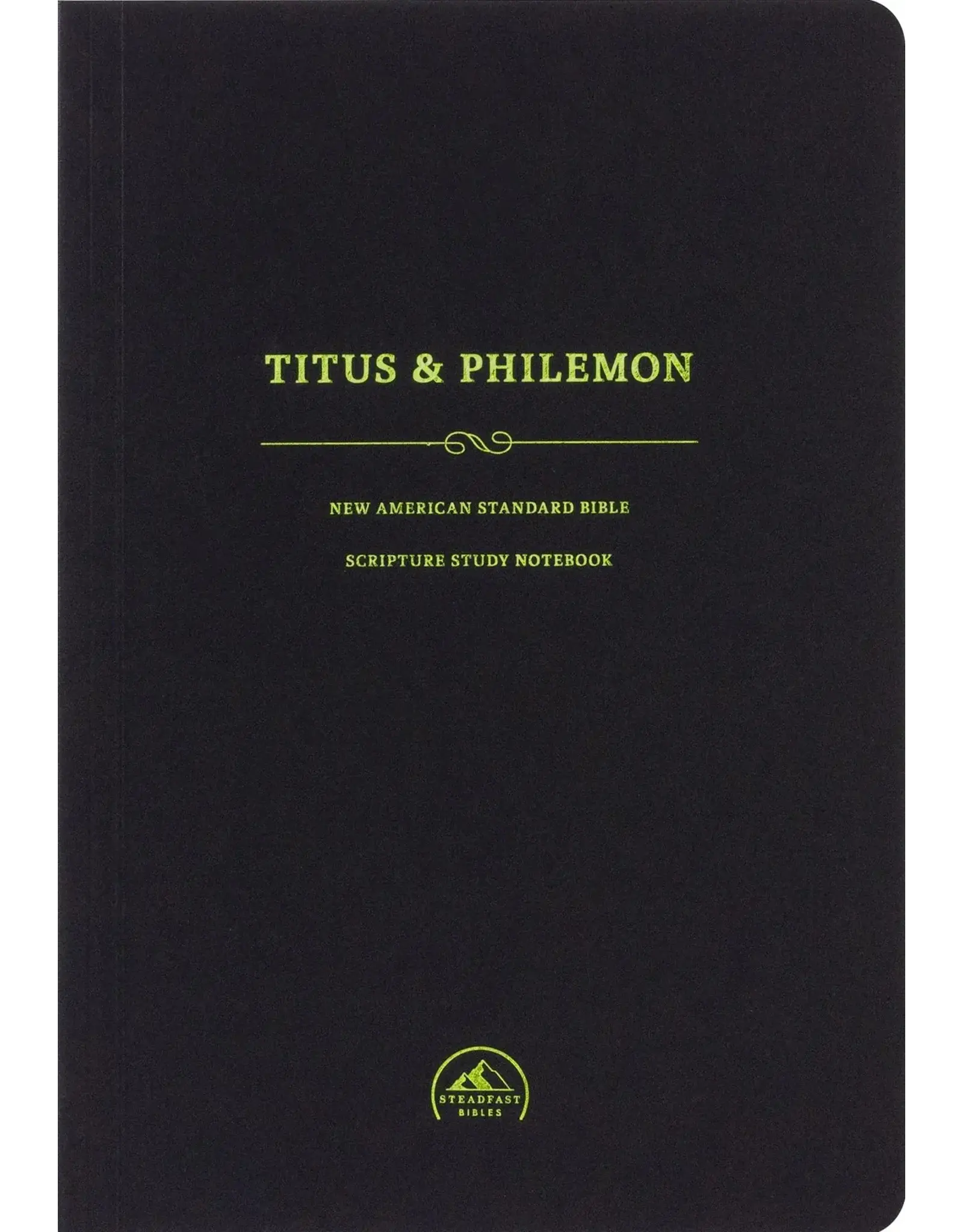 NASB Scripture Study Notebook: Titus and Philemon