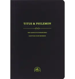 NASB Scripture Study Notebook: Titus and Philemon
