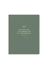 Seek First (Sage Green) 2025 17 Month Bible memory Planner