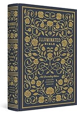 ESV Illuminated Art Journaling  Bible -Cl/brd - Navy