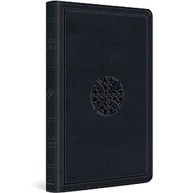 ESV Premium Gift Bible, Mosaic Cross Design, Navy