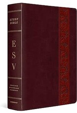 ESV Study Bible, Large Print, TT, Mahogany