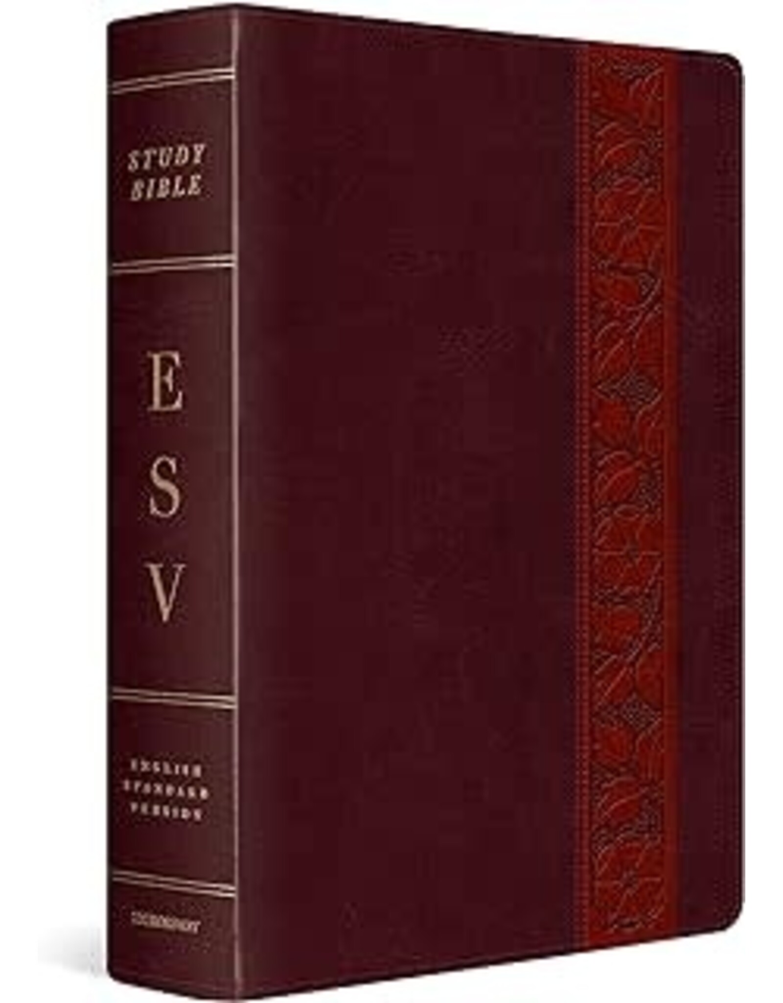 ESV Study Bible, Large Print, TT, Mahogany
