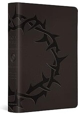 ESV Large Print Compact Bible: Charcoal