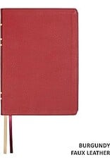 LSB Giant Print Reference - Burgundy Faux
