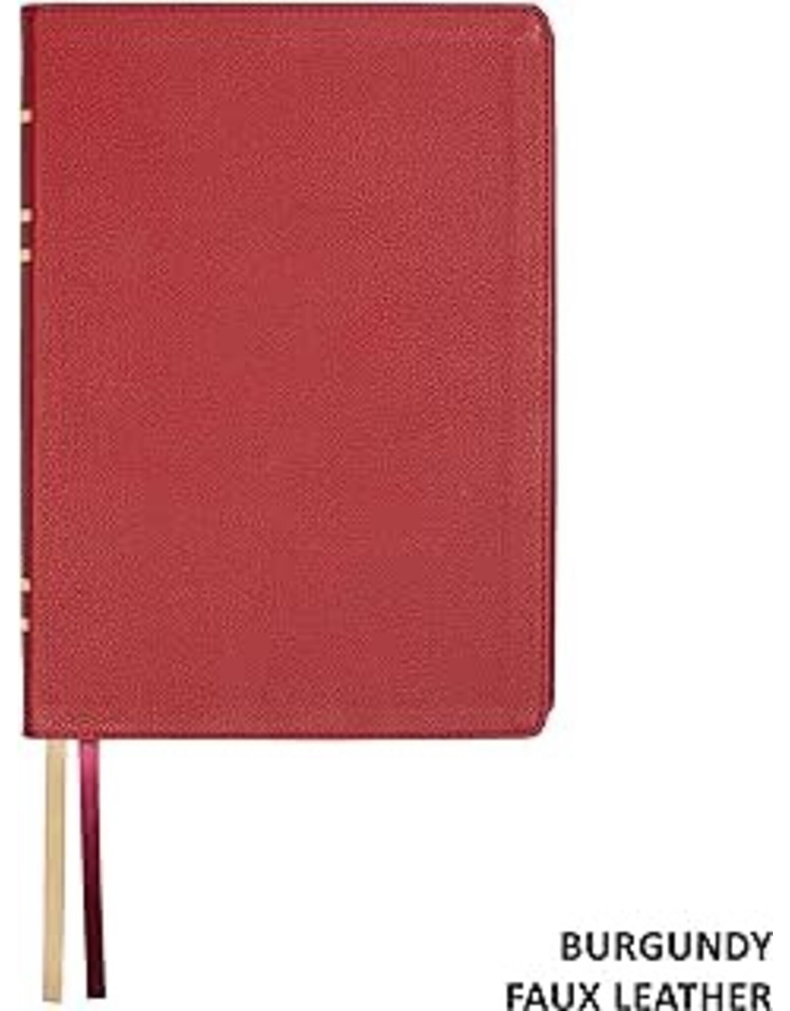 LSB Giant Print Reference - Burgundy Faux
