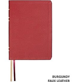 LSB Giant Print Reference - Burgundy Faux