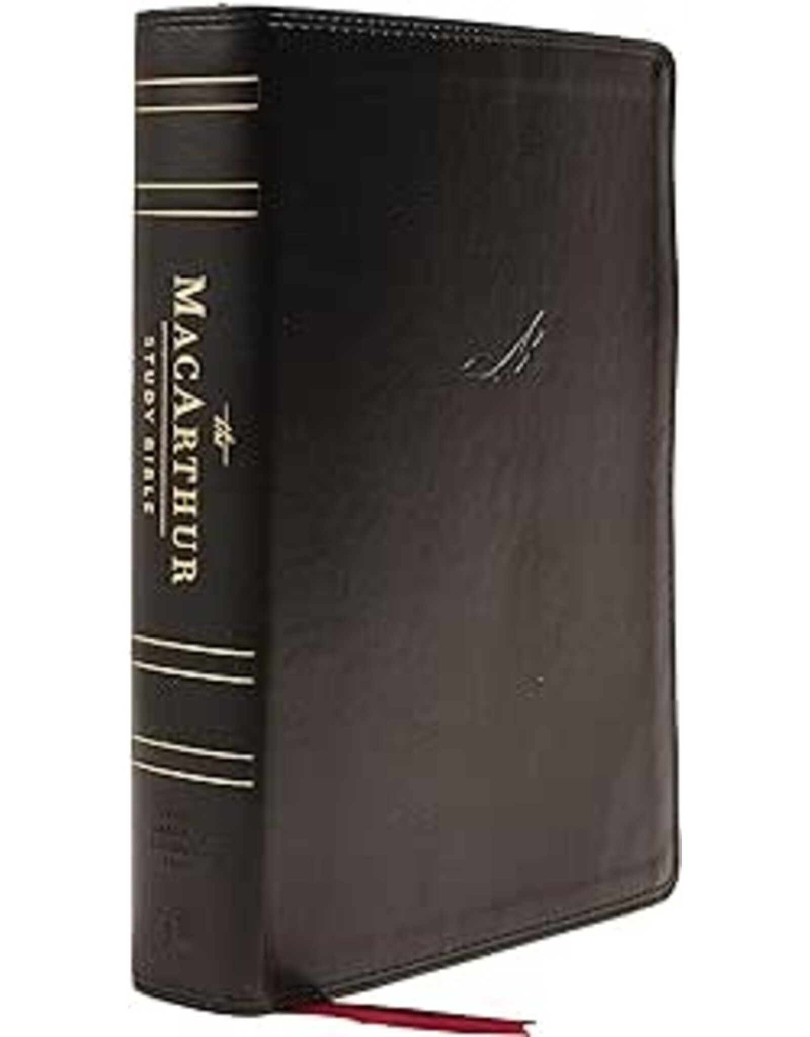 NASB MacArthur Study Bible Second Edition - Leathersoft Black