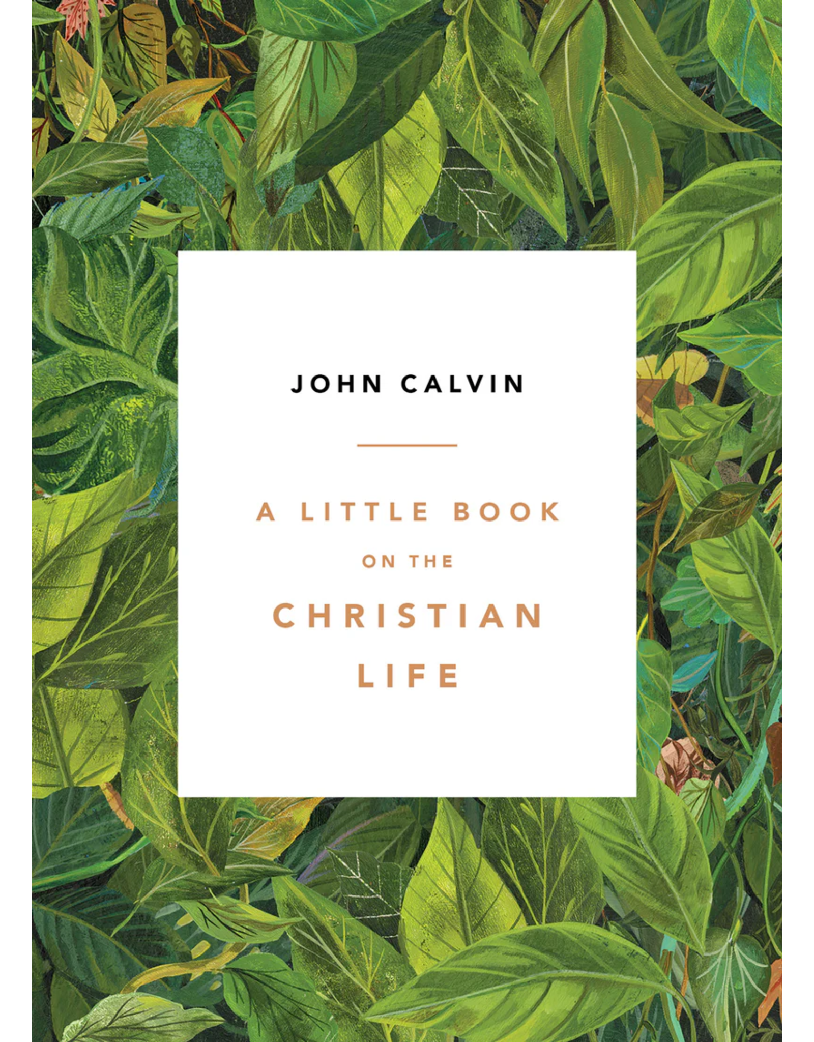 John Calvin A Little Book on the Christian Life - Leaves Cover