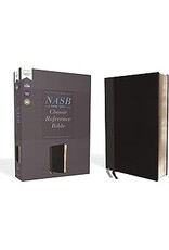 NASB Classic Reference Bible - Black Leathersoft