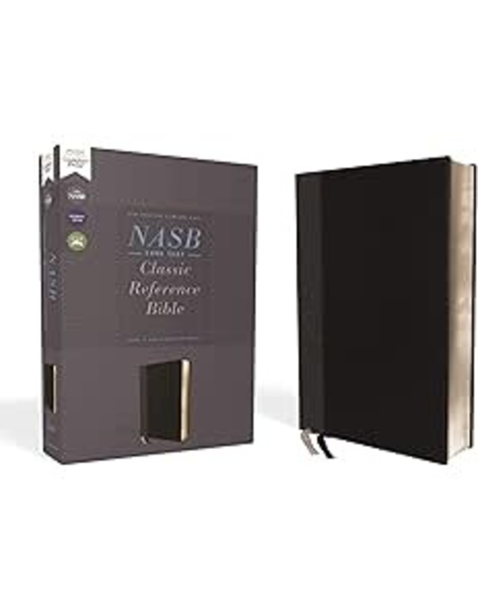 NASB Classic Reference Bible - Black Leathersoft