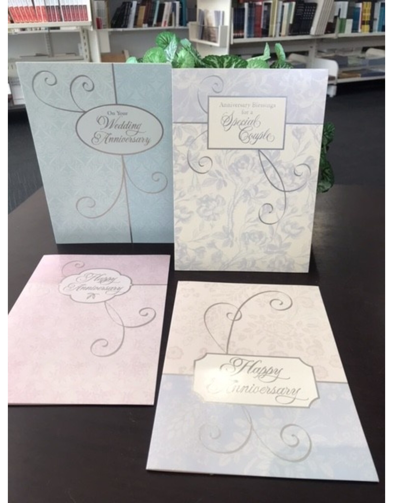 Anniversary Cards - Foiled with Scripture