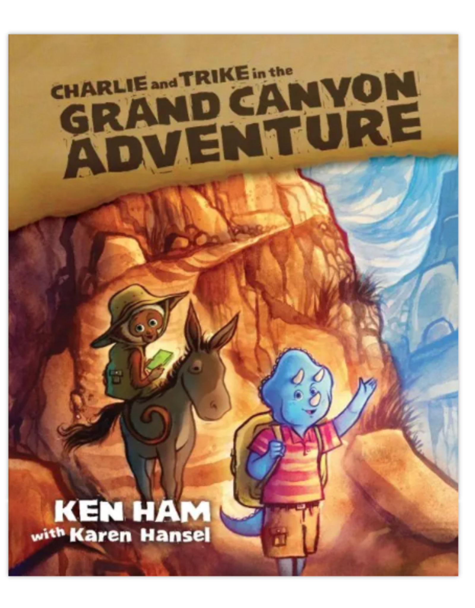 Masterbooks Charlie and Trike in the Grand Canyon Adventure