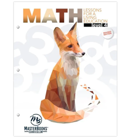 Masterbooks Math Lessons for a Living Education: Level 4