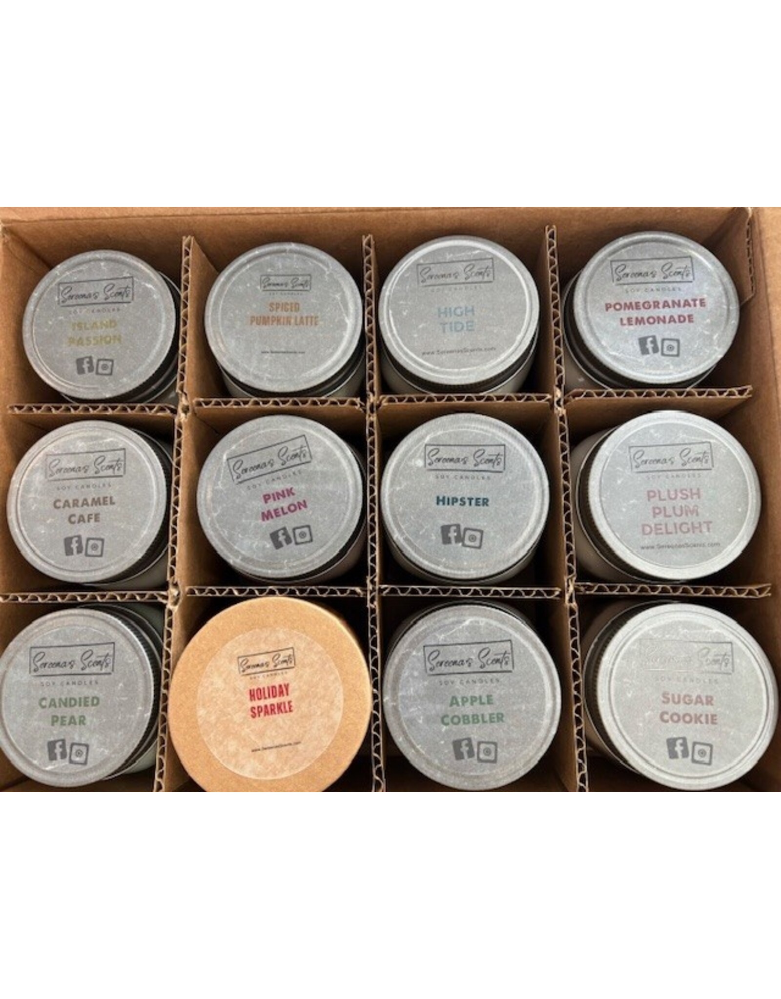 Sereena Shailer Soy Candle - Pomegranate Lemonade