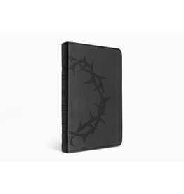ESV Premium Gift Bible - Charcoal, Crown Design