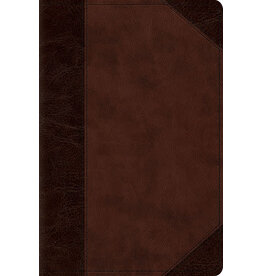 ESV Personal Reference Bible - TruTone Brown/Walnut