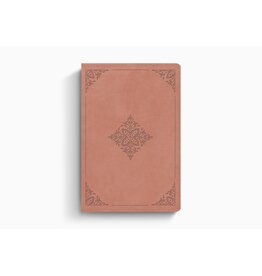 ESV Study Bible Personal Size TruTone Blush Rose