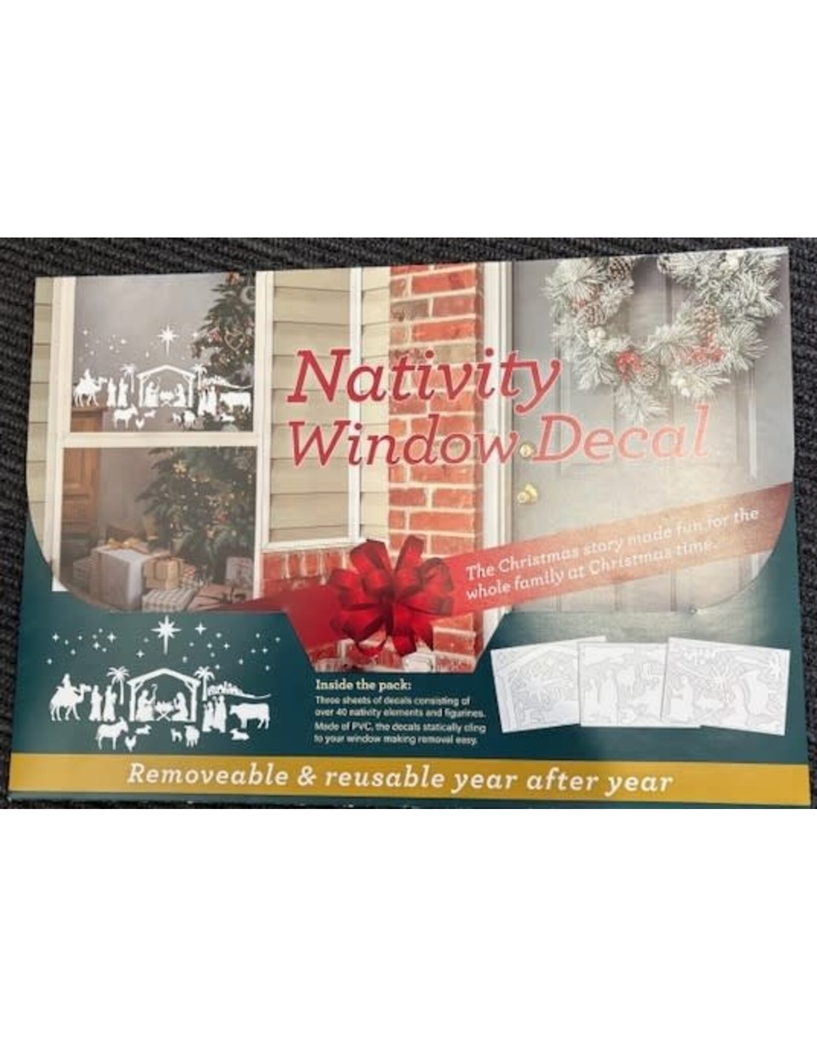 Nativity Window Decal