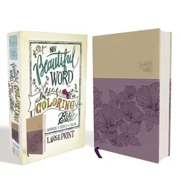 NIV, Beautiful Word Coloring Bible, Large Print: Hundreds of Verses to Color