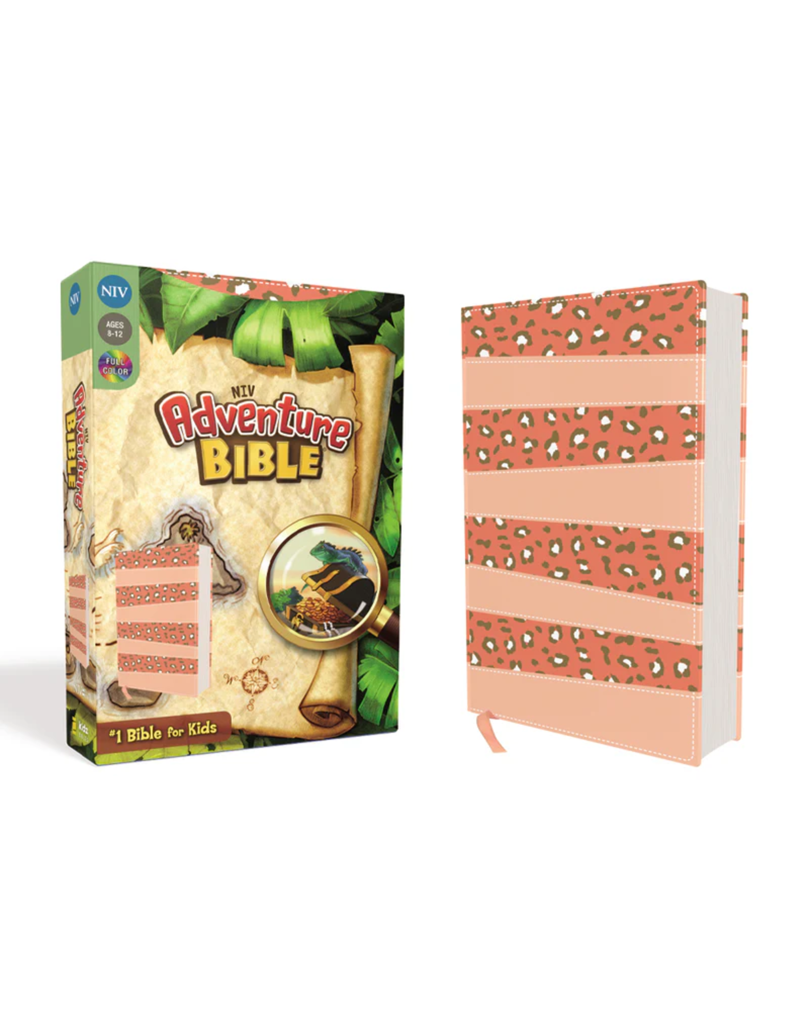 NIV, Adventure Bible, Full Color Interior, Coral