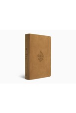 ESV Student Study Bible, TruTone®, Nubuck Caramel, Wildflower Design