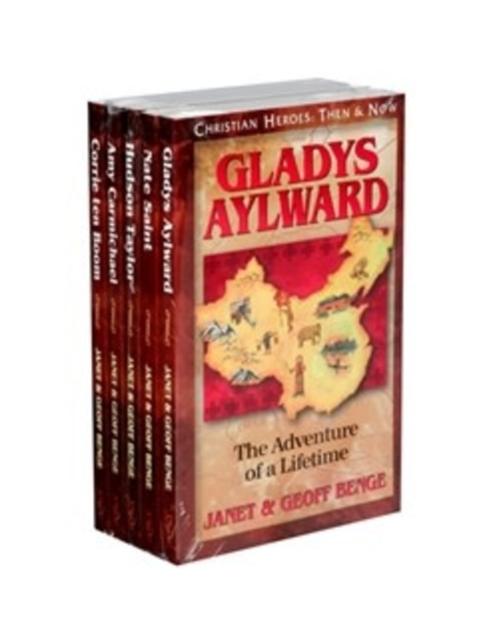 Janet and Geoff Benge CHRISTIAN HEROES: THEN & NOW 5-Book Gift Set (books 1-5)