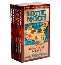 Janet and Geoff Benge CHRISTIAN HEROES: THEN & NOW 5-book Gift Set (books 16-20)