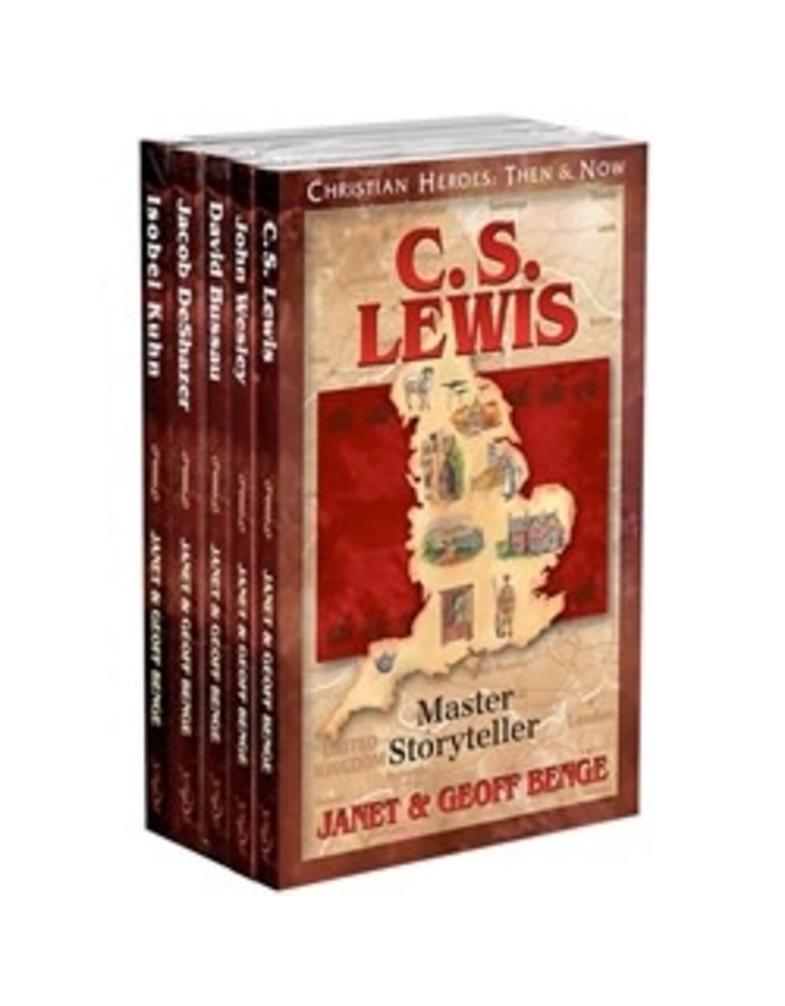 Janet and Geoff Benge CHRISTIAN HEROES: THEN & NOW 5-book Gift Set (Books 31-35)
