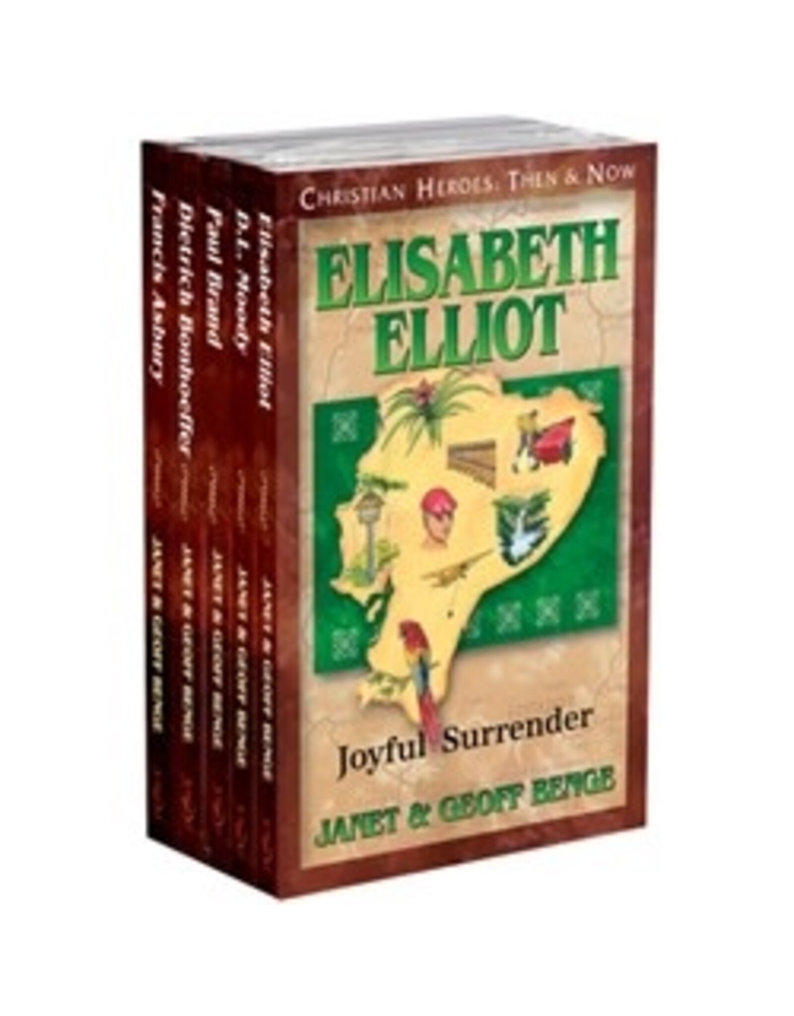 Janet and Geoff Benge CHRISTIAN HEROES: THEN & NOW 5-book Gift Set (Books 36-40)