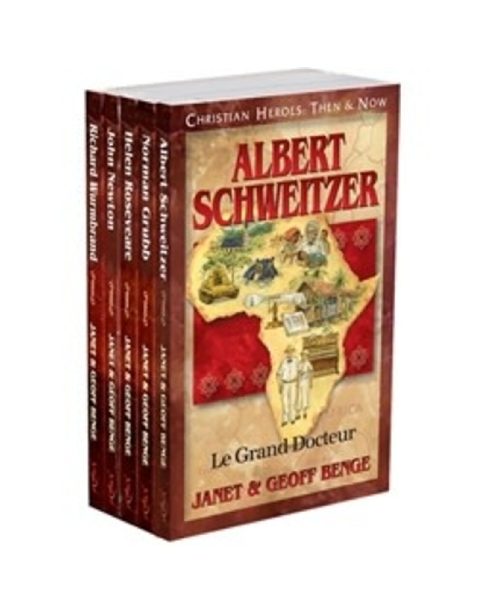 Janet and Geoff Benge CHRISTIAN HEROES: THEN & NOW 5-Book Gift Set (books 46-50)