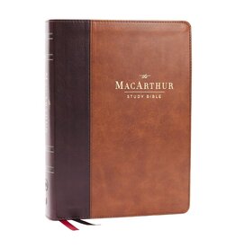 John MacArthur LSB John MacArthur Study Bible Brown Leathersoft