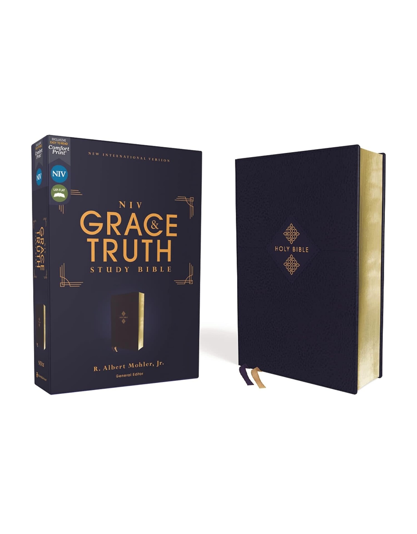 Albert Mohler NIV, The Grace and Truth Study Bible, Red Letter, Comfort Print