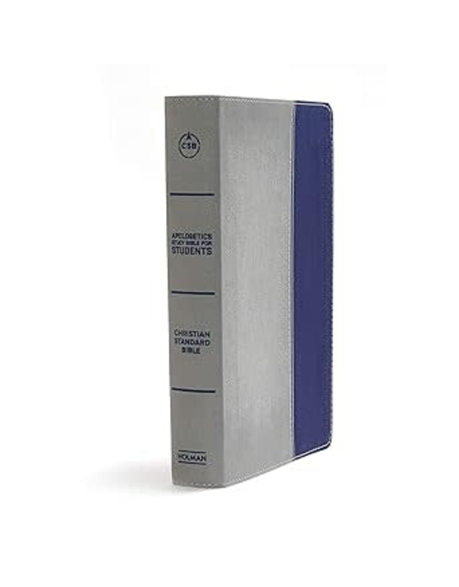 CSB Apologetics Study Bible for Students, Gray/Navy LeatherTouch