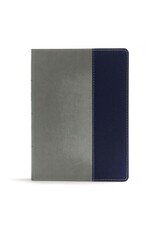 CSB Apologetics Study Bible for Students, Gray/Navy LeatherTouch
