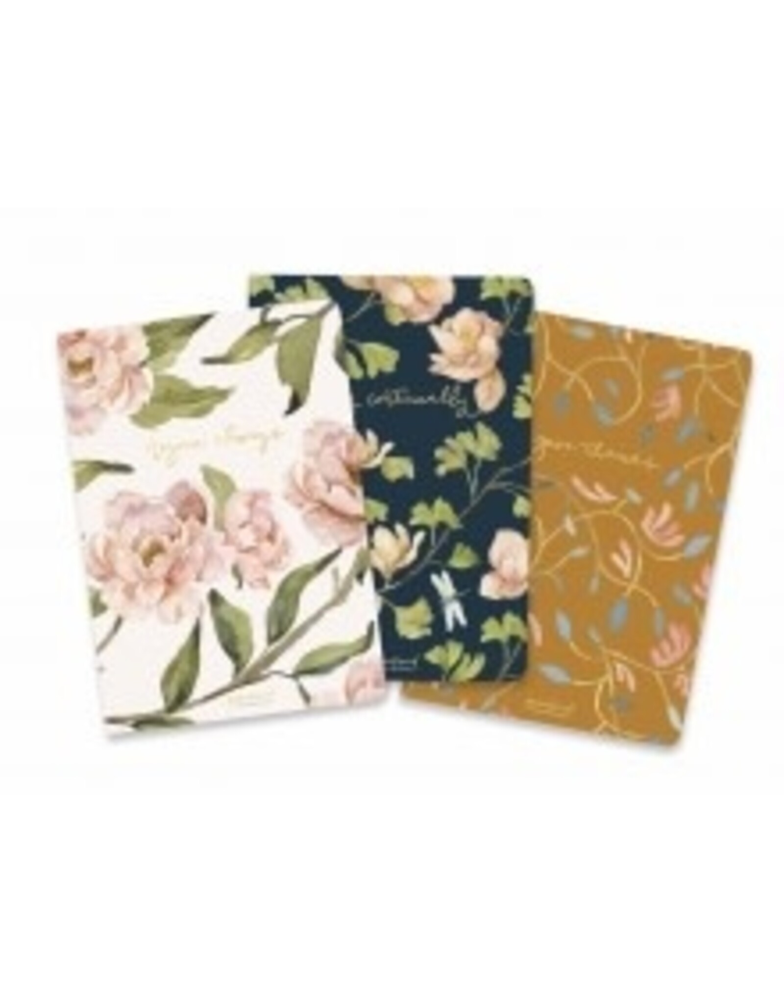 Ruth Chou Simons Gracelaced Lined Notebooks, Set of 3