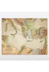 Paul's Missionary Journeys Map -A2