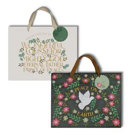 Christmas Tidings Large Gift Bag