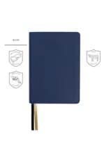 LSB Portable Paragraph Reference Bible - Blue Faux