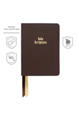 LSB Portable Paragraph Reference Bible - Brown Cowhide