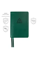 LSB Portable Paragraph Reference Bible - Green Faux Trinity
