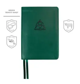 LSB Portable Paragraph Reference Bible - Green Faux Trinity