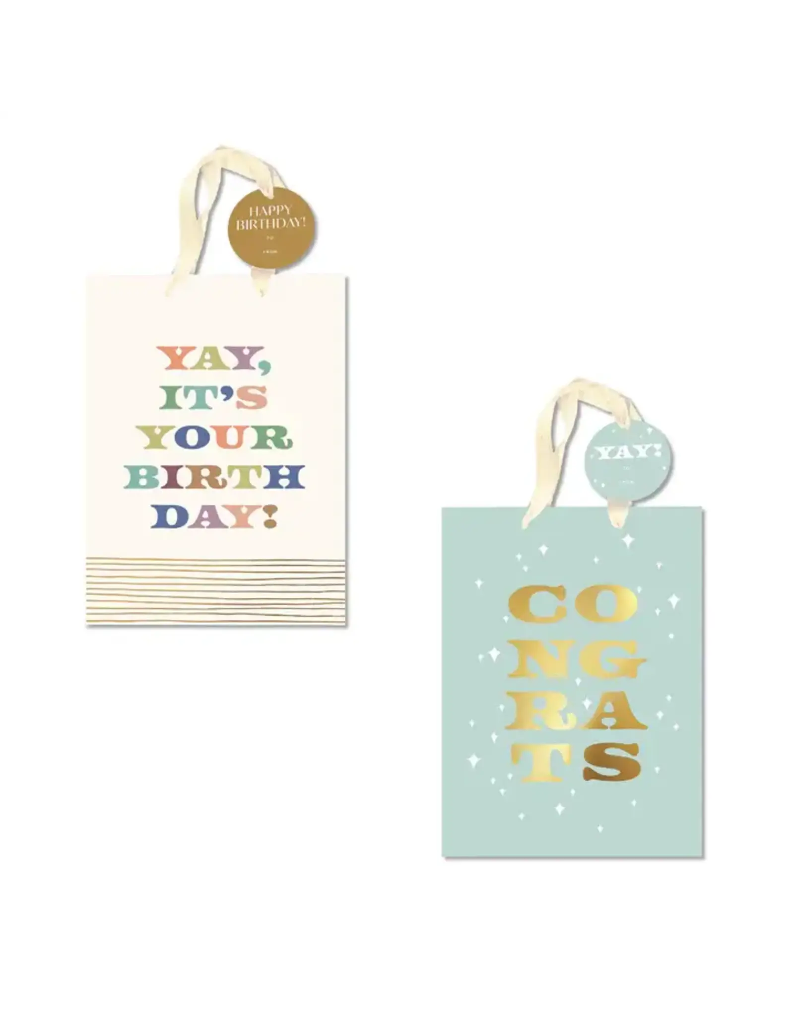 Bless and Celebrate Medium Gift Bag - 2 Pack